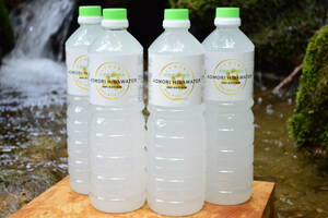  direct delivery from producing area! natural Aomori .. water /HIBA WATER 1L×4ps.@/ hinoki chi all / natural water use / natural detergent / Aomori .. oil / bacteria elimination * anti-bacterial * deodorization / nationwide equal free shipping 
