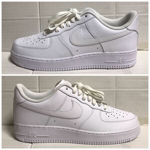 送料無料 NIKE ナイキ AIR FORCE 1 ‘07 エアフォースワン LOW ロー シューズ ホワイト 白 29.0 黒タグ付