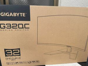 GIGABYTE G32QC 31.5型曲面液晶モニター■現状品 