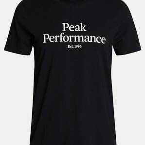 Peak Performance / Original Logo Tee / Black / M 【auction by polvere_di_neve】ピークパフォーマンス norrona sweet protection