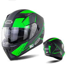 新品 内蔵ゴーグル バイクヘルメット ダブルレンズ ヘルメット フルフェイスヘルメット オープンフェイスヘルメットサイズ：60-61ｃｍ_画像4