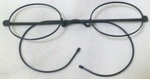明治初期 / 当時物 ◆ 小判型メガネ / 赤銅枠 ◆ 眼鏡 / レンズなし ◆ 未使用 / デットストック_画像3