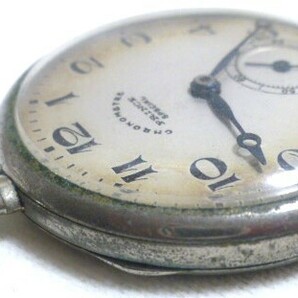 プリンス / 懐中時計 ◆ プラチェン片蓋側 / 提げ時計 ◆ オリジナルケース入り / 不動 / 要オーバーホールの画像3