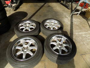 RAYS VOLK RACING GT-7 レイズ ボルクレーシング 18インチ8Ｊ、9J ーPCD114.3 5H ブルーアース 225/50R18 