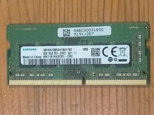 SAMSUNG M471A1K43CB1-CRC DDR4 8GB メモリー ジャンク扱い