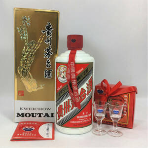 【未開栓】貴州茅台酒 MOUTAI 天女 2016 500ml 53% 約917g グラス付 箱付 マオタイ酒 白酒 中国酒 お酒