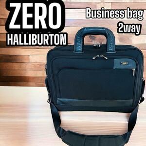 ZERO HALLIBURTON business bag 2way briefcase black 