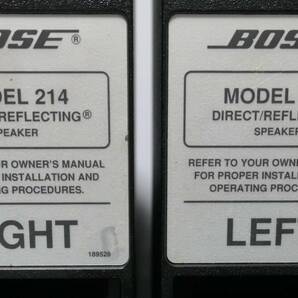  BOSE ボーズ 2WAYスピーカーシステム MODEL 214 連番ペアの画像9