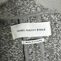 ISABEL MARANT ETOILE イザベルマランツイードジャケット ウール　麻　春夏_画像6