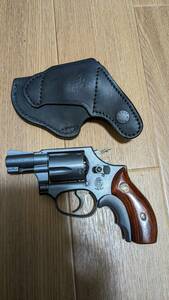 コクサイ S&W M36 3インチ メガHW レディースミス モデルガン+ホルスターセット 【未発火/美品】