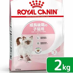 【新品】ロイヤルカナン　猫　キトン　成長後期の子猫用　12ヵ月まで　2kg