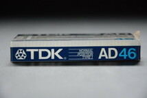 古いカセットテープ TDK AD 46 未使用品 0325-6 検索用語→Aレター100g10内_画像4