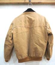 ◆Carhartt カーハート SANDSTONE SANTA FE JACKET サンドストーンサンタフェジャケット ダックワークジャケット サイズS◆_画像5