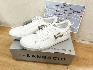 新品未使用品 限定販売品 via sangacio/ヴィア・サンガチオ にゅ～ずSG8 WHITE JEAN MICHEL BASQUIAT バスキア メンズ スニーカー 28cm 