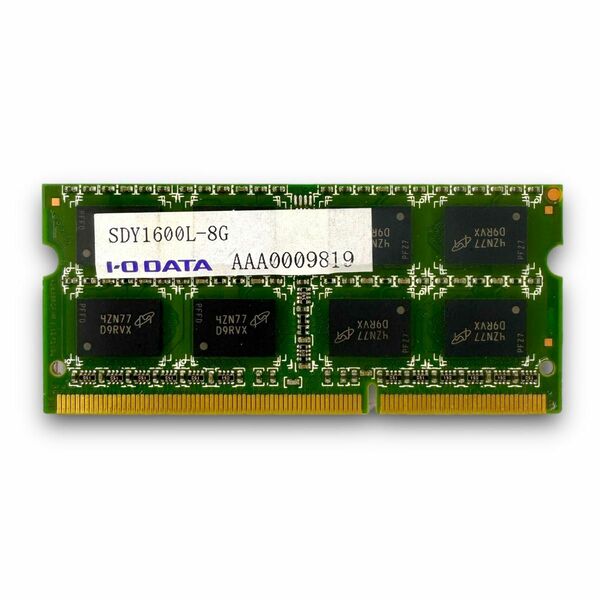 M097-38GS ノートPC 換装・増設用メモリ S.O.DDR3-1600 8GB × 1 