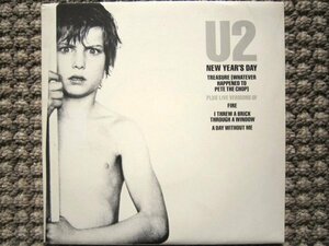 ★【UK Orig盤】U2/NEW YEARS DAY ニュー・イヤーズ・デイ 2枚組 7インチシングル UWIP 6848 オリジナルLP未収録曲収録 極美盤★