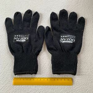 NISSAN ORIGINAL GLOVE ニッサンオリジナルグローブ黒　未使用　軍手　手袋　