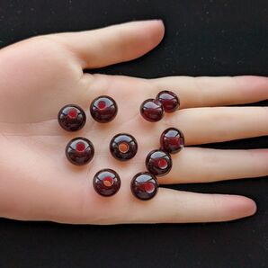 とんぼ玉 24 小 レッドブラウン
