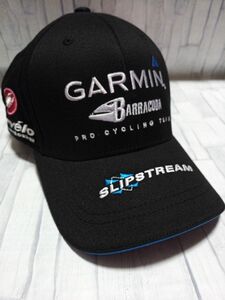 支給品 GARMIN Barracuda ポディウムキャップ ガーミンバラクーダ CASTELLI 帽子 サイクルジャージ