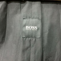 HUGO BOSS Cashmere-Wool ヒューゴ・ボス カシミア ウール チェスターコート アウター ジャケット ブラック 黒 メンズ 男性_画像7