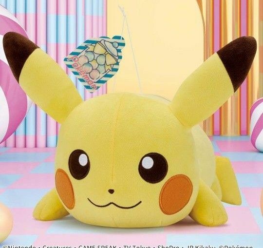 ポケットモンスター めちゃもふぐっとぬいぐるみ Pokmon Glitter Candyピカチュウ