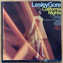 ◆LESLEY GORE/レスリー・ゴーア◆US盤LP/CALIFORNIA NIGHTS//MONO//Pro:BOB CREWE & QUINCY JONES_画像1