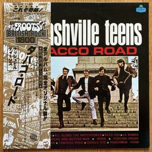 ◆NASHVILLE TEENS/ナッシュビル・ティーンズ◆日本盤帯付LP/TABACCO ROAD〜タバコ・ロード//MONO