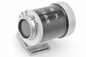 三協光機 S.K. 35mm ファインダー SANKYO KOHKI Ｓ．Ｋ． ３５ｍｍ FINDER 外付け ビューファインダー JAPAN 日本製 3.5