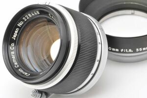 CANON LENS 50mm F1.8 Canon lens hood cap L mount L39 made in Japan Canon camera Leica Leica Leitzlaitsu50/1.8 5 18