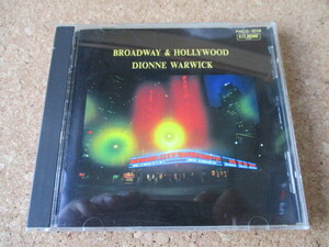 Dionne Warwick/Broadway & Hollywood ディオンヌ・ワーウィック 92年 傑作名盤♪！ 貴重な、国内盤♪！ 廃盤♪！ 映画&ミュージカル集♪！