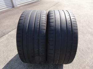 265/35R19 ADVAN sport V105 中古 2本 2022年製 アドバンスポーツ