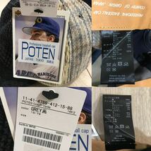 POTEN BEAMS JAPAN PLUS CAP HAT CRZYポテン ビームス 別注 クレイジー パッチ ウール キャップ レザー チェック コーデュロイ 帽子 ハット_画像10