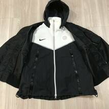 Sacai NIKE Layered MA-1 windrunnerナイキ サカイ ボンバー トラック ナイロン ジャケット パーカー ジャージ ウィンドランナー ブルゾン_画像6