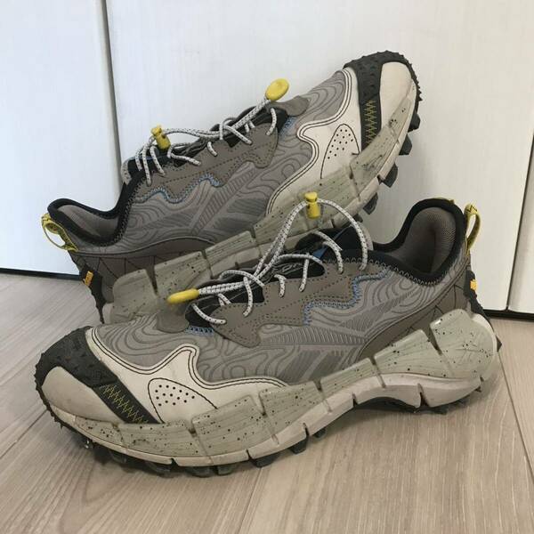 REEBOK ZIG KINETICA II EDGE Vibram 2 low リーボック ジグ キネティカ II エッジ ビブラム トレッキング シューズ グレー クライミング