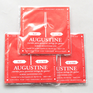  new goods Augustine classic guitar low sound string red 4~6 string each 1 pcs 