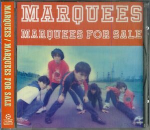 D00147247/CD/MARQUEES (マーキーズ)「Marquees For Sale (1991年・TFCC-88009・MOONRIDERS白井良明プロデュース)」