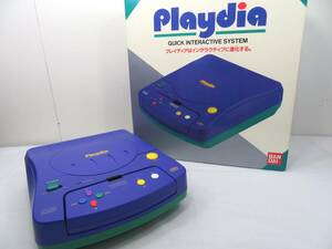 【管理G425】【ジャンク品】BANDAI　バンダイ　Playdia QUICK INTERACTIVE SYSTEM プレイディア　本体