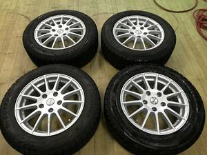 スタッドレス ヨコハマ IG60 21年製 205/60R16 アルミホイールセット PCD120-5穴 6.5J+40 4本 中古 MINI クロスオーバー ペースマン