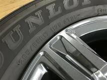 新車外し GUN125 ハイラックス DUNLOP GRANDTREK AT 265/65R17 ダークグレーメタリック 7.5J+30 PCD139.7 ハイラックス 150プラド_画像4