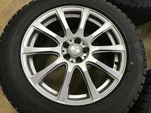 スタッドレス BS アイスパートナー2 225/55R17 22年製 アルミホイールセット 4本 中古 XV SHフォレスター_画像2