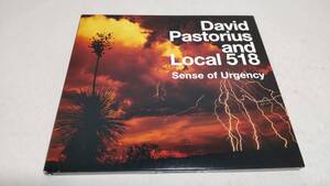 D4163 『CD』　David Pastorius　and Loval 518 デヴィッド・パストリアス&ローカル518／センス・オブ・アージェンシー 国内盤　