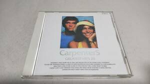 D4477　『CD』　CARPENTERS GREATEST HITS 20　カーペンターズ　　輸入盤　　音声確認済