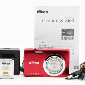 ★極上品★Nikon ニコン COOLPIX クールピクス A100 コンパクトデジタルカメラ ＃962LL517 の画像1