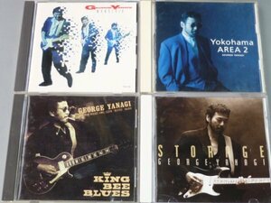 CD 柳ジョージ アルバム4枚セット WANDERER/YOKOHAMA AREA 2/KING BEE BLUES/STORAGE