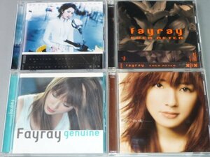 CD FAYRAY アルバム4枚セット フェイレイ CRAVING/EVER AFTER/genuine/白い花