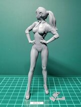 ★（0327）8K光造形3Dプリント品 『 SEXY_RACE_QUEEN_Ai 』（一部難有） ／≒1/12／レジンフィギュアキット★シタデルカラー等の練習用に_画像3