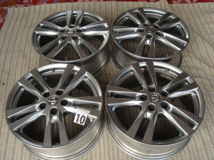 日産純正　ニッサン　18×7.5J/OFFSET+55/PCD 114.3/5穴/ハブ径66㎜№189