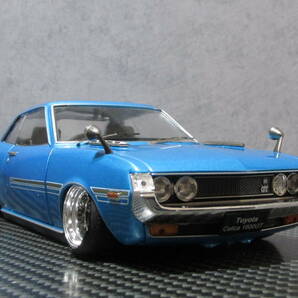 Hachette アシェット 1/24 国産名車コレクション トヨタ セリカ 1600GT ダルマセリカ カスタム改の画像7