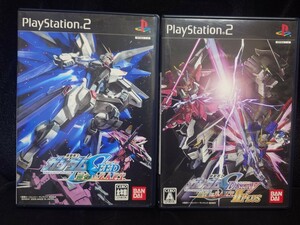 PS2 機動戦士ガンダムSEED 連合vsZ.A.F.T.＆機動戦士ガンダムSEED DESTINY 連合vsZ.A.F.T.Ⅱ PLUS PLUS ソフト２本セット