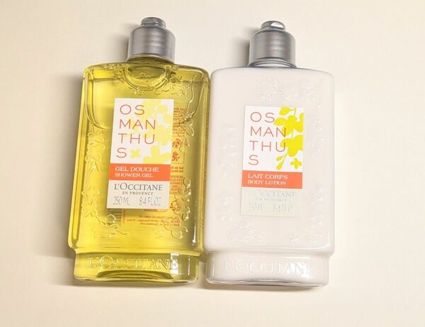 【未使用/未開封】 L'OCCITANE　ロクシタン　シャワージェル　ボディミルク　オスマンサス